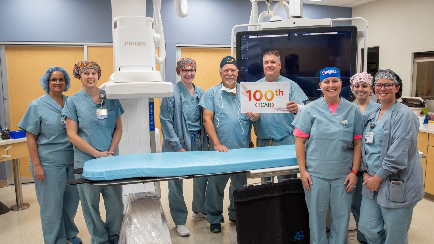 100th TCAR procedure team