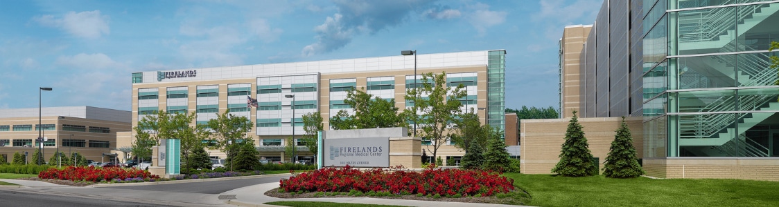 firelands main campus in spring