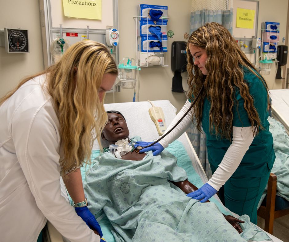 nursing students at Firelands Regional Medical Center School of Nursing